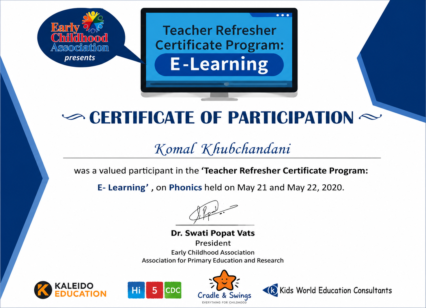 Certification 3