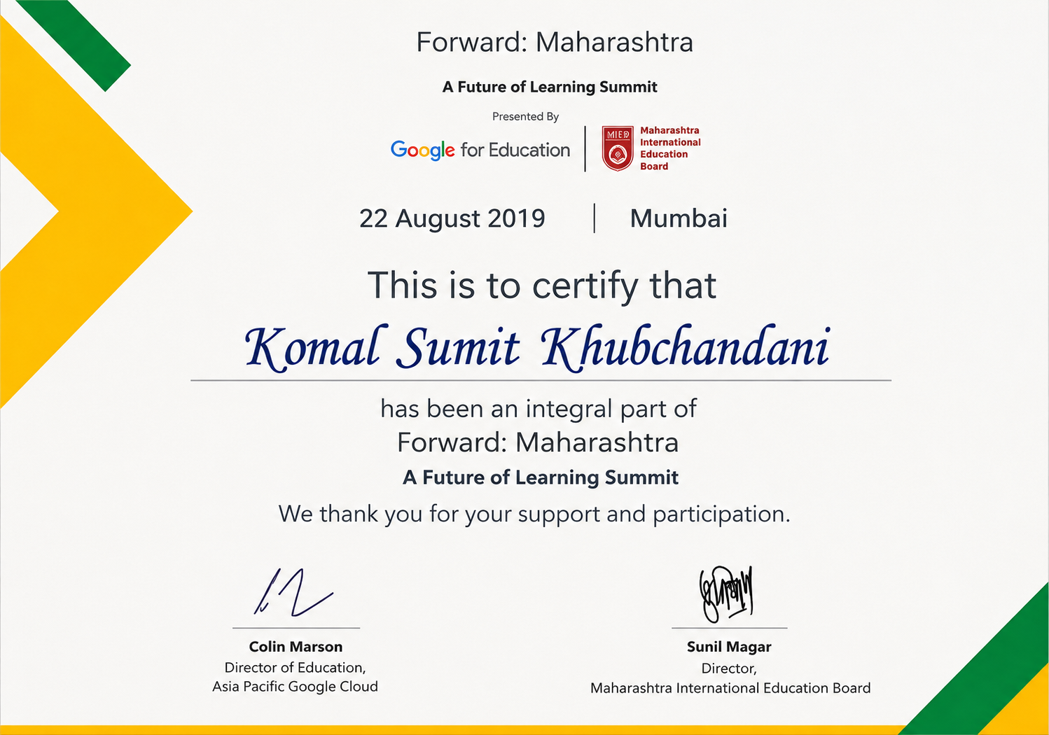 Certification 4