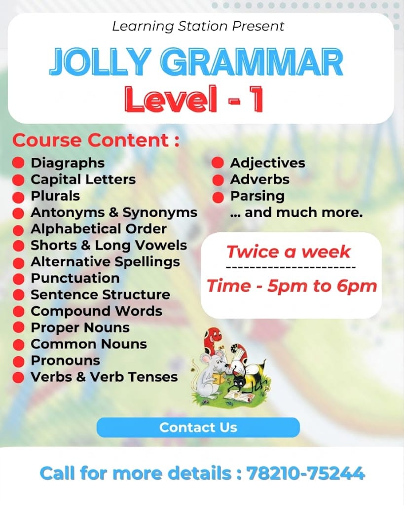 Jolly Grammar Session 1