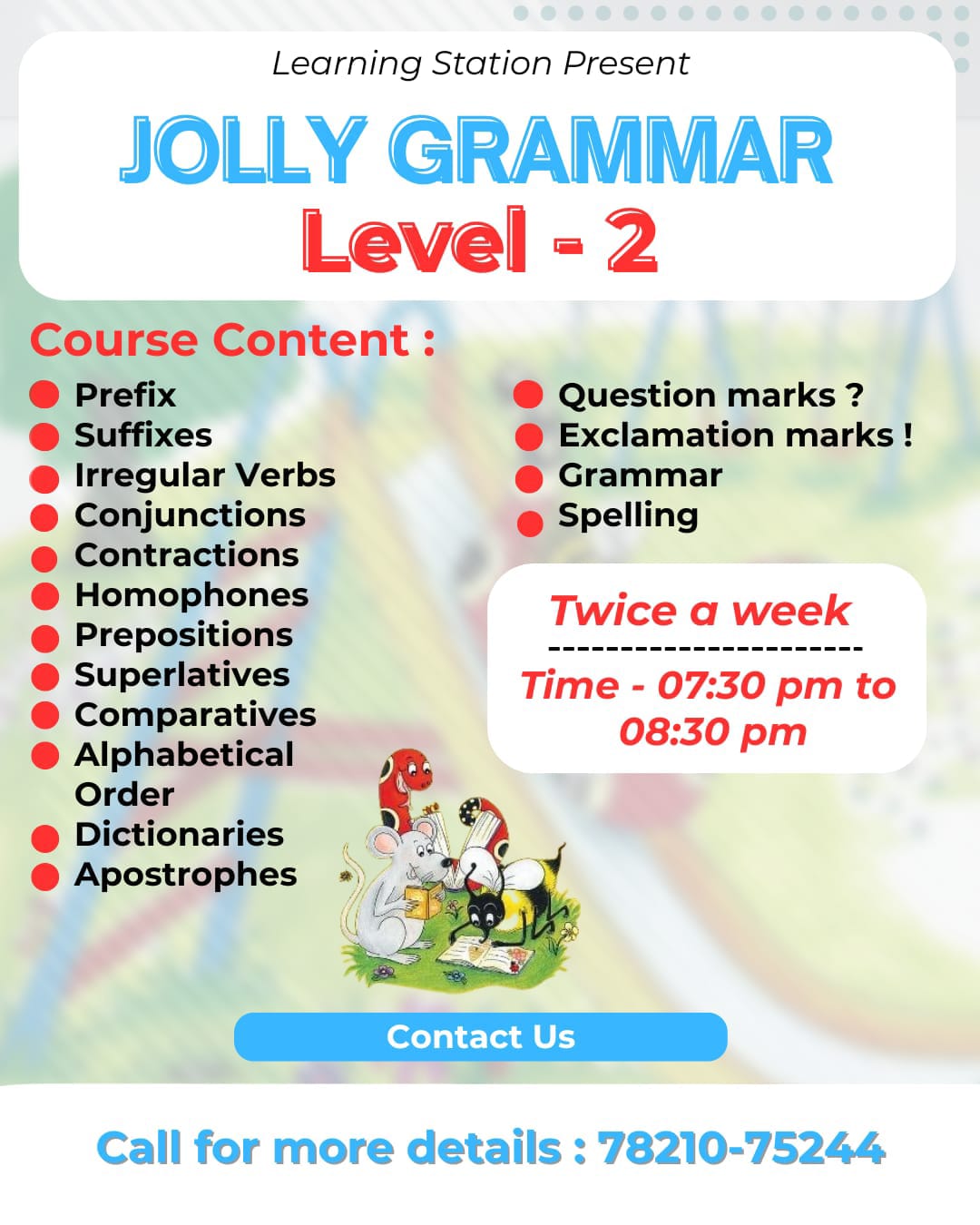 Jolly Grammar Session 2